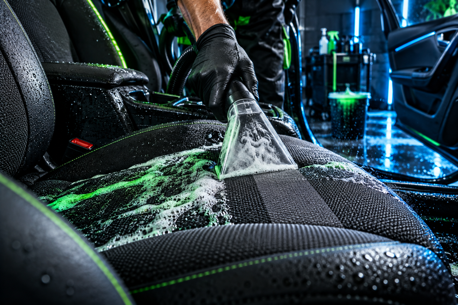 Seat cleaning